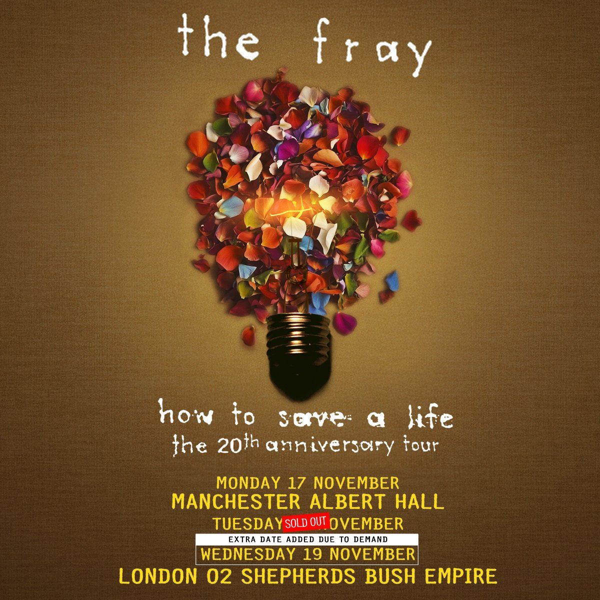 The Fray Manchester Tickets