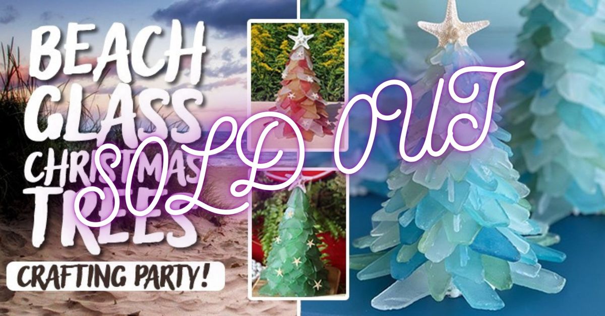 Beach Glass Christmas Trees - Wayne