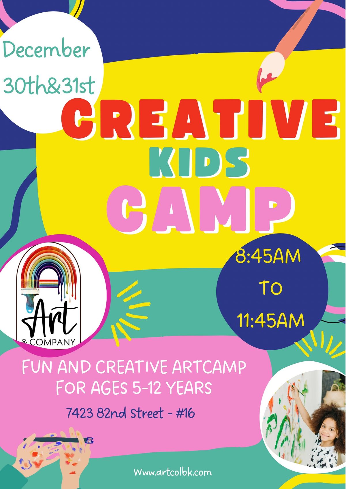 New Year\u2019s Creative Kids Camp 