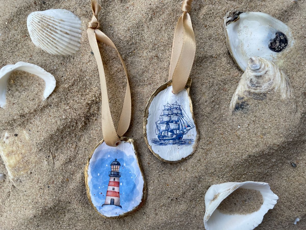 Seashell Ornaments | Adults & Kids | 12PM & 2PM