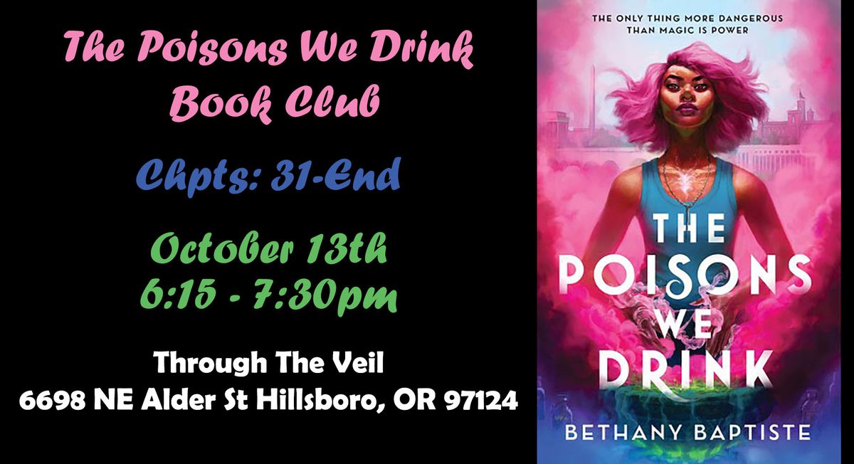 Book Club - The Poisons We Drink