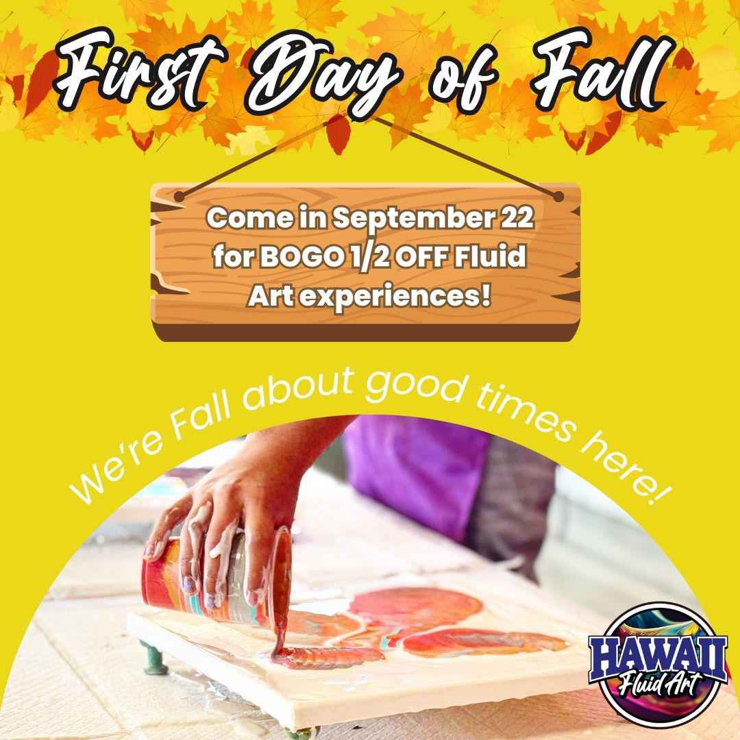 First Day of Fall Specials