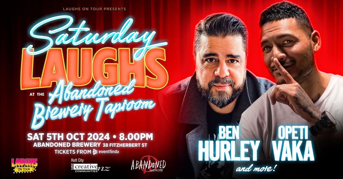 Saturday Laughs with Ben Hurley and Opeti Vaka