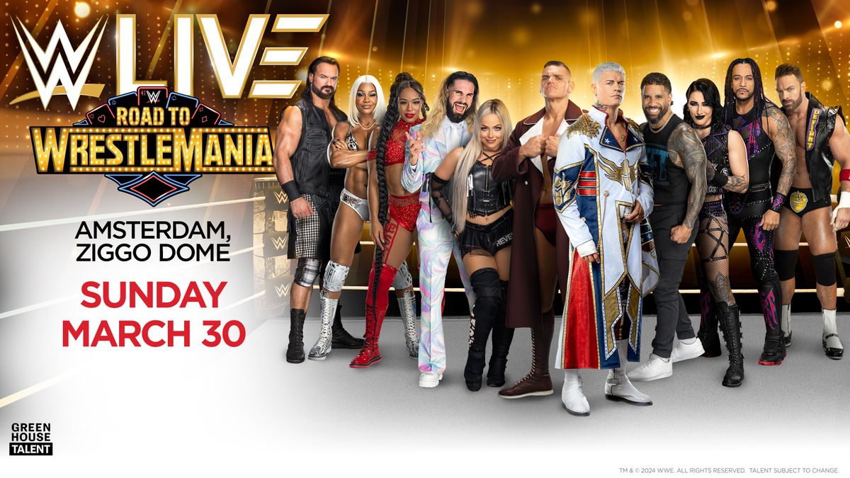 WWE - Road to WrestleMania at Ziggo Dome, Amsterdam