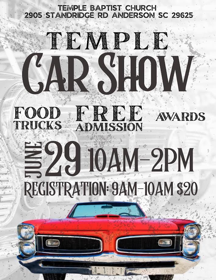 Temple Car Show
