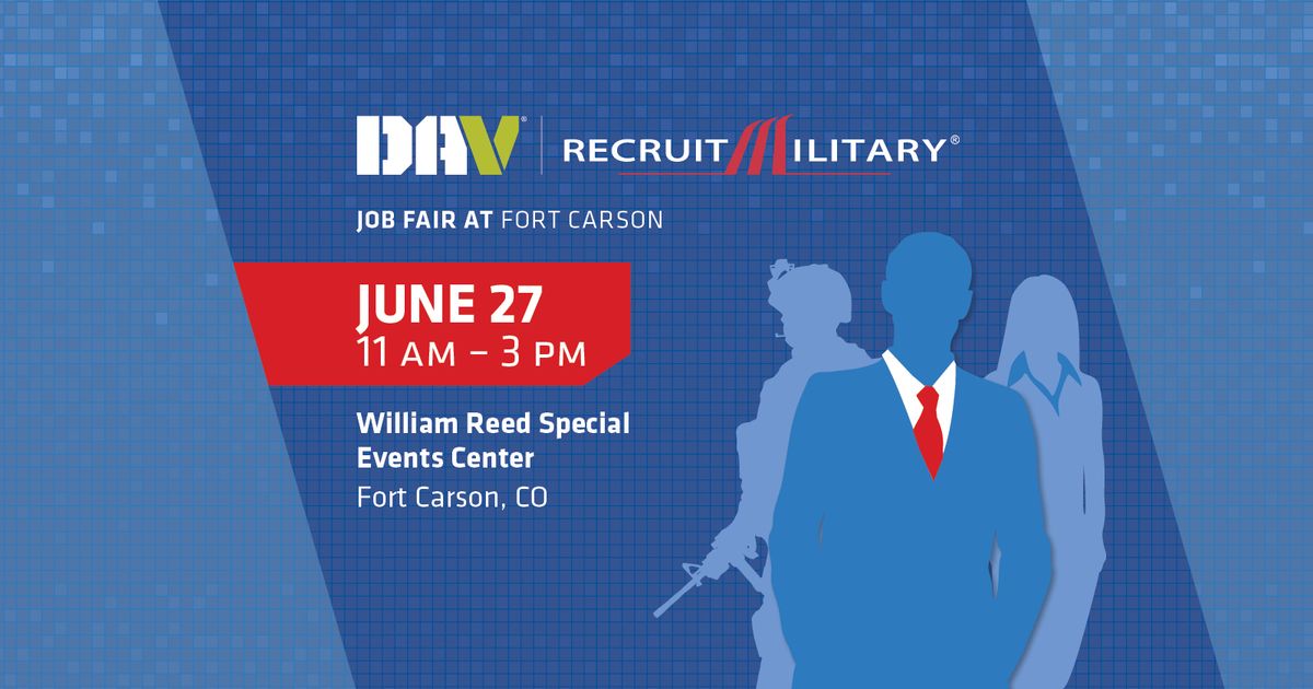 DAV | RecruitMilitary Job Fair at Fort Carson