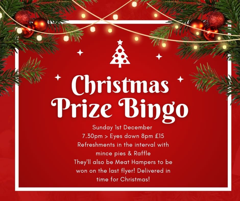 Christmas Prize Bingo 