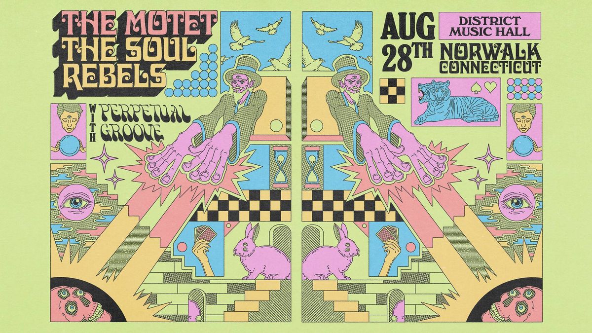 The Motet \/ The Soul Rebels w\/ Perpetual Groove at District Music Hall (Norwalk)