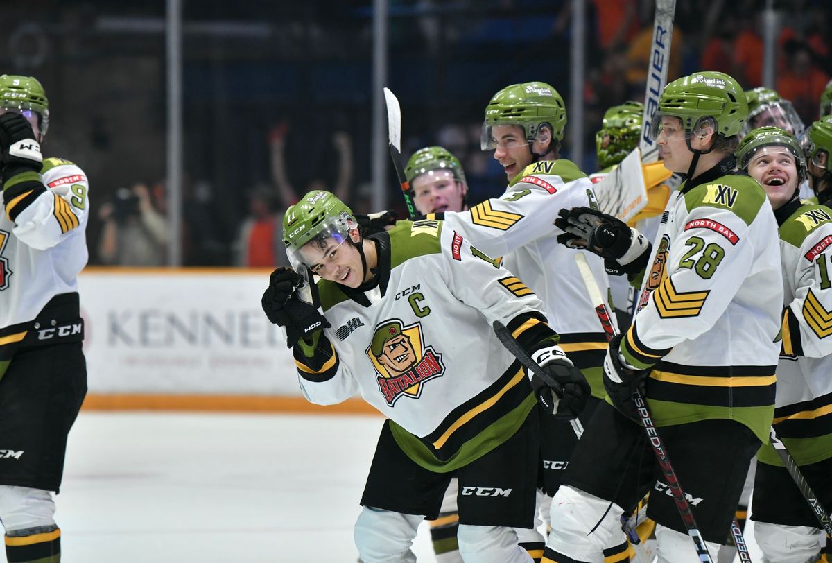 North Bay Battalion vs. Kitchener Rangers at North Bay Memorial Gardens