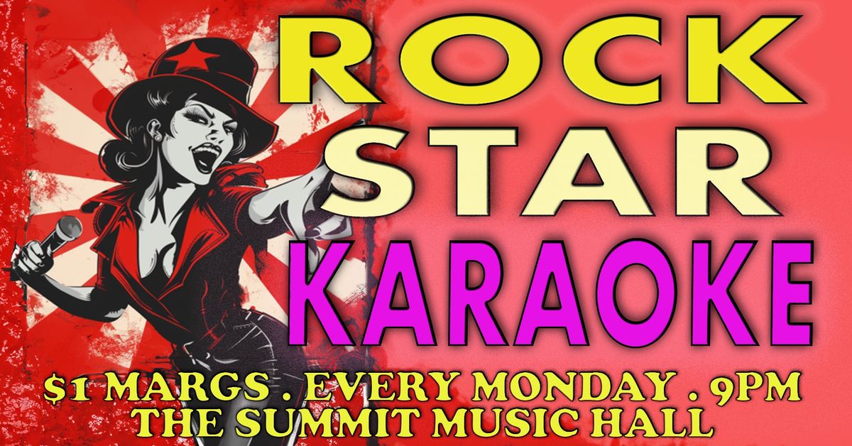 ROCKSTAR KARAOKE + DOLLAR MARGS