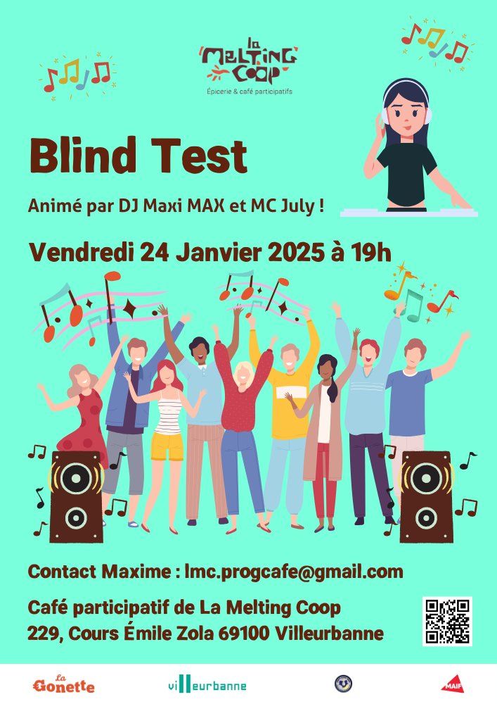 Soir\u00e9e Blind Test \ud83c\udfb5