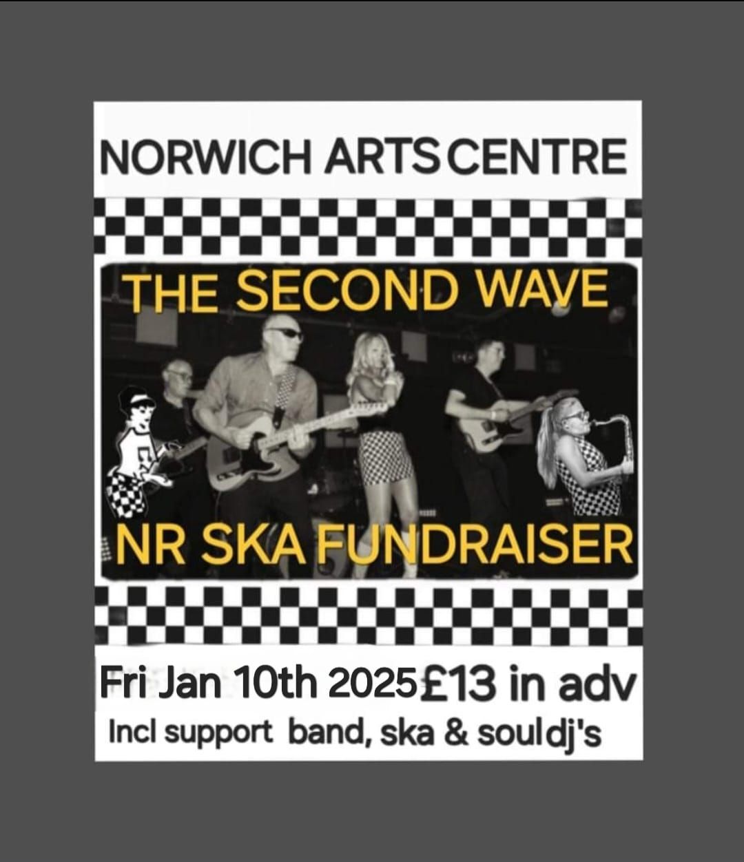 NR SKA present The 2nd Wave Ska Charity Fundraiser 