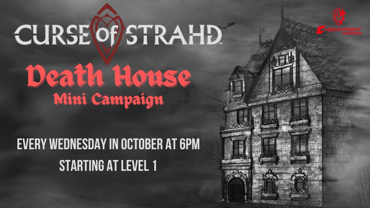 Dungeons and Dragons Halloween Mini Campaign | Curse of Strahd