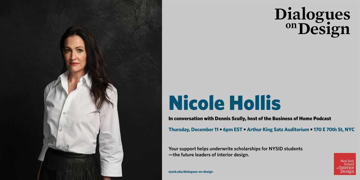 Dialogues on Design: Nicole Hollis