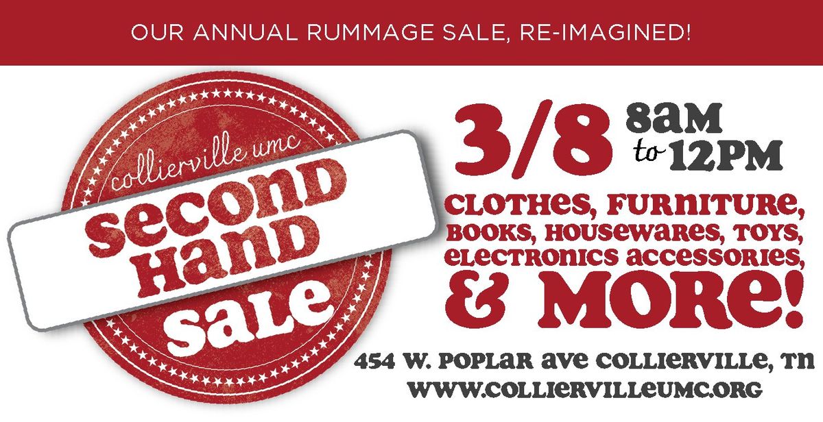 Collierville UMC Second Hand Sale