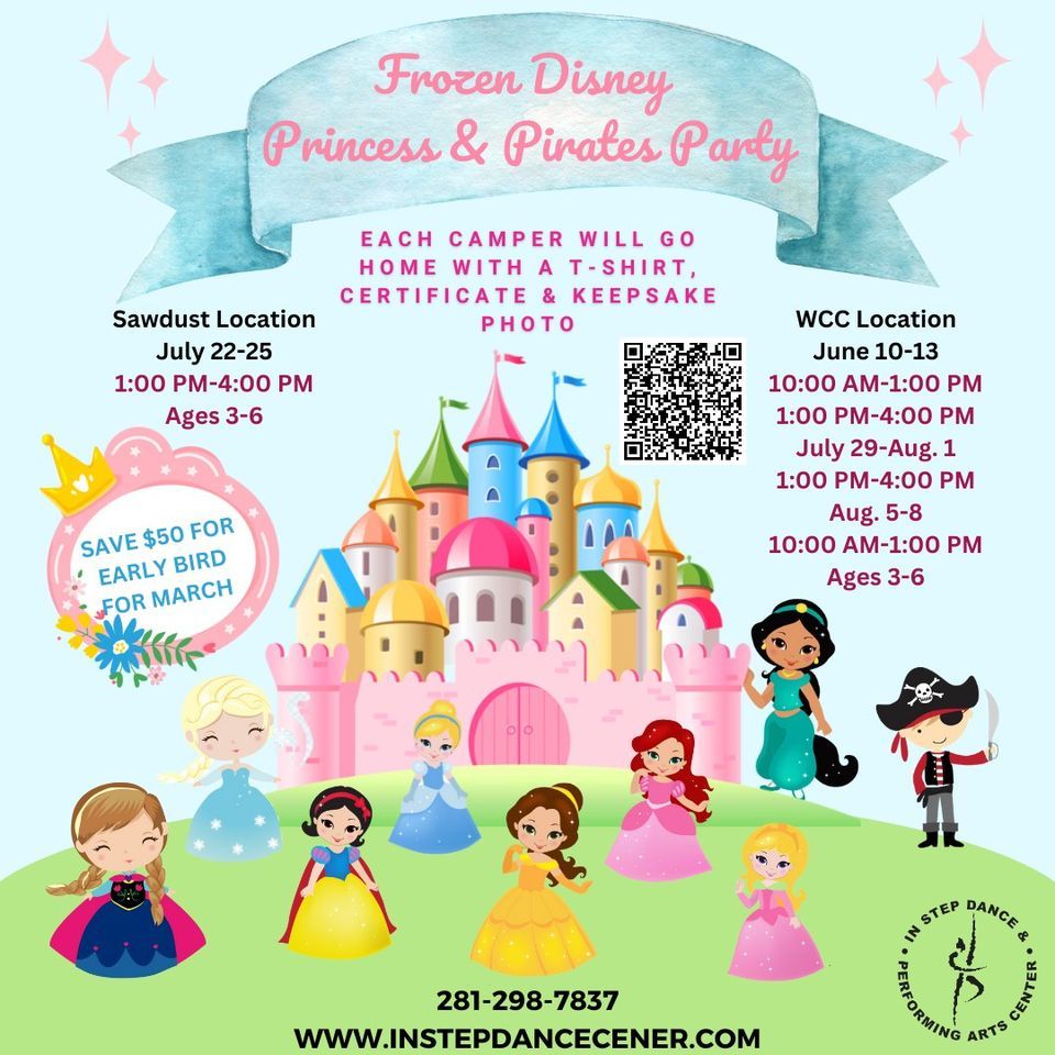 Princess and Pirates Frozen Dance Camp