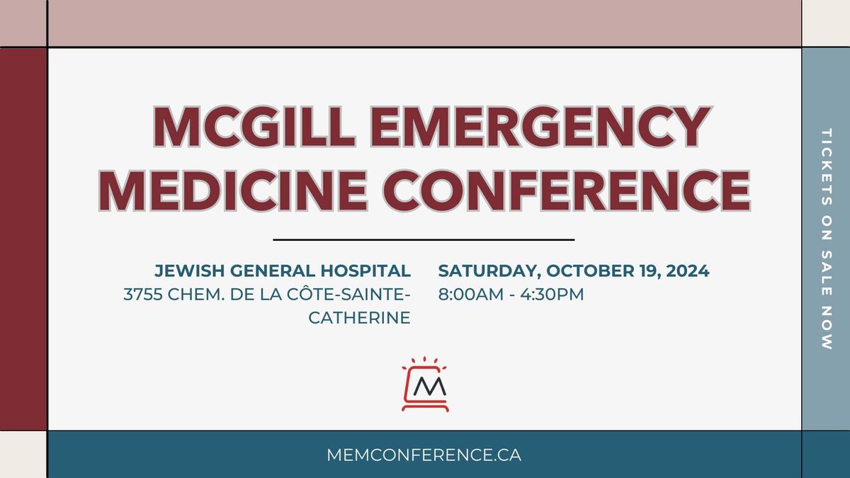 2024 McGill Emergency Medicine Conference