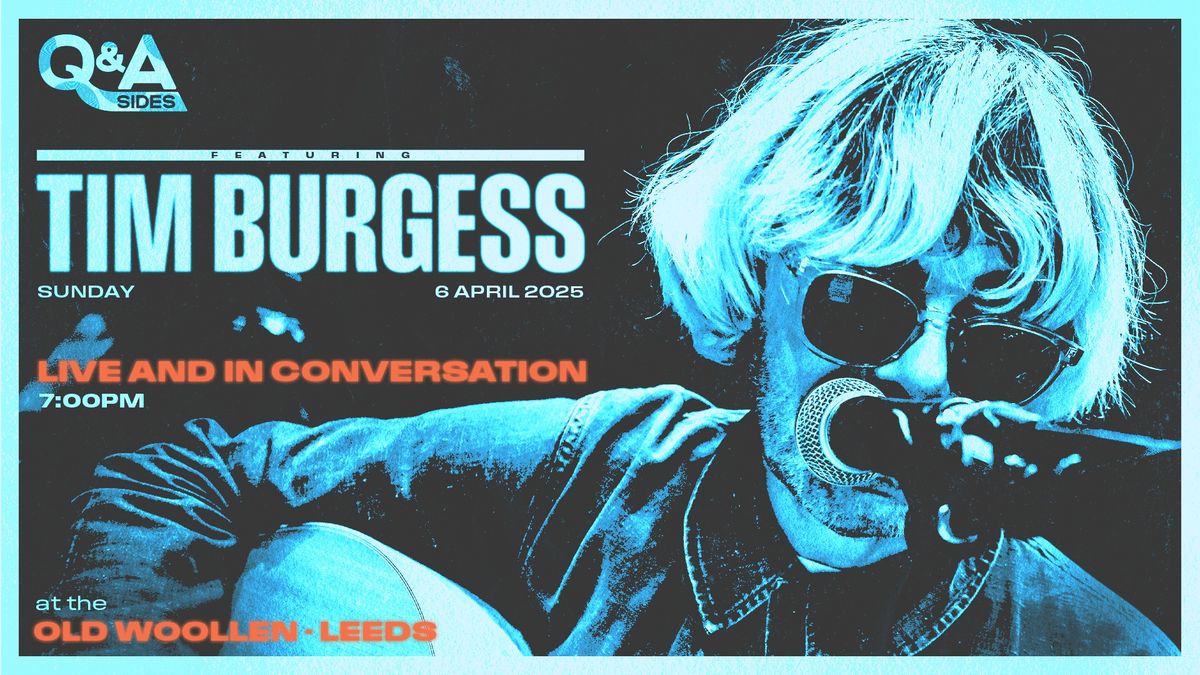 Tim Burgess: Live & In Conversation - LEEDS