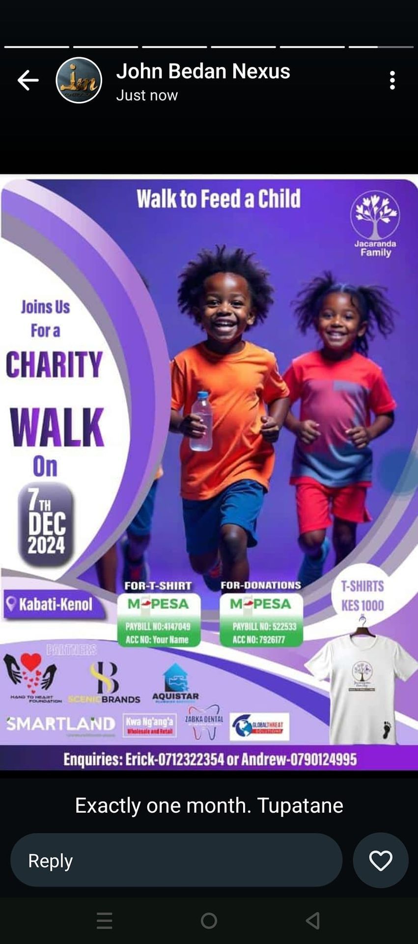 CHARITY WALK