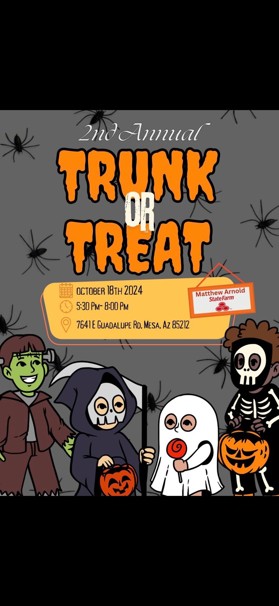 2nd Annual Trunk Or Treat! 