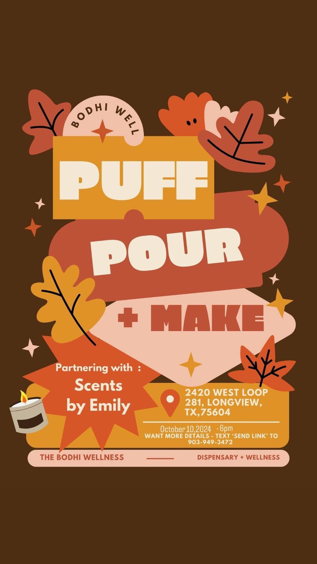 Puff, Pour, + Make with Scent By Emily 