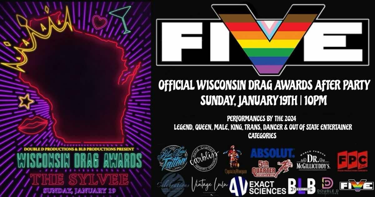 Wisconsin Drag Awards Official After Party