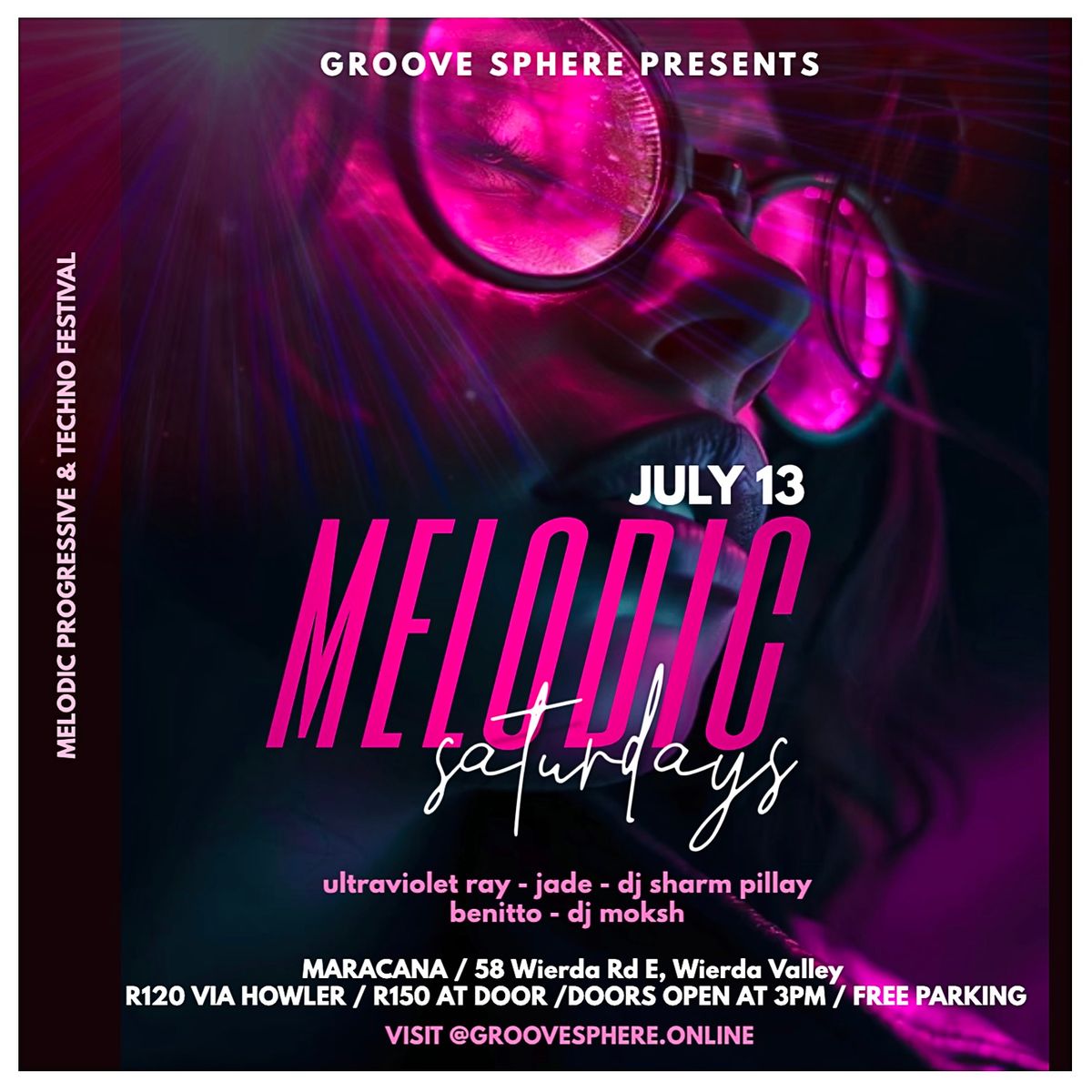 Melodic Saturday's by GROOVE SPHERE & Maracana