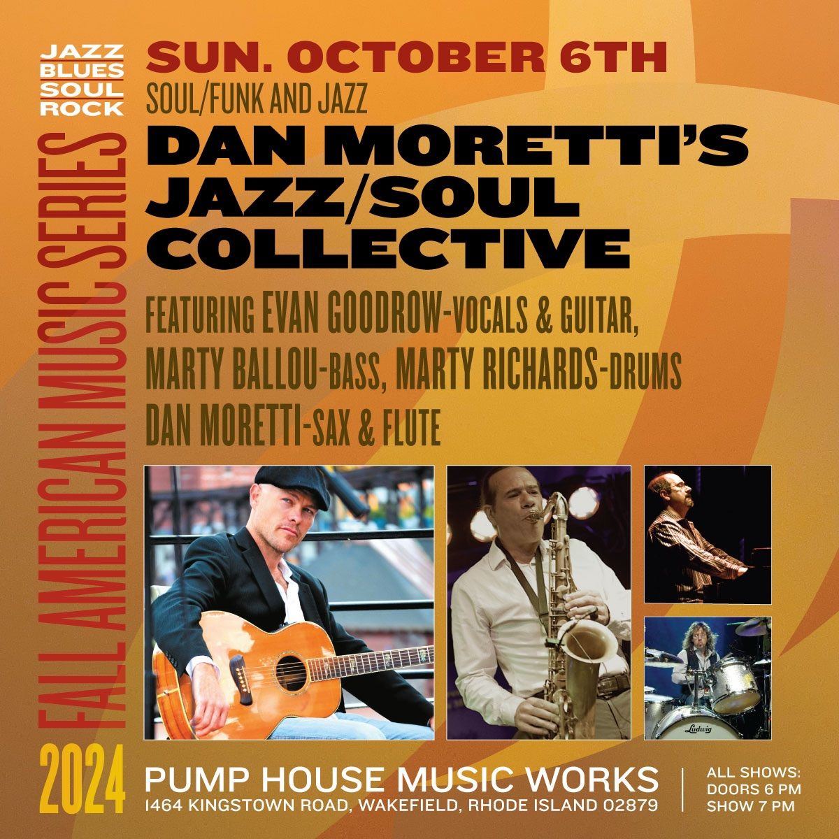 Dan Moretti\u2019s Jazz\/Soul Collective Feat. Evan Goodrow