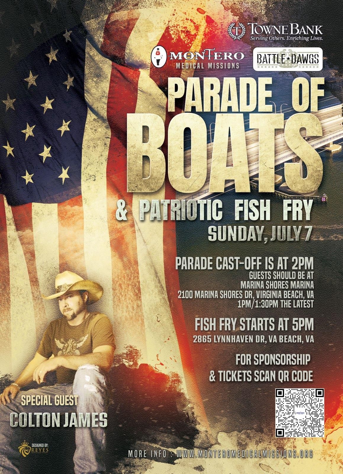 MMM Parade of Boats and Patriotic Fish Fry