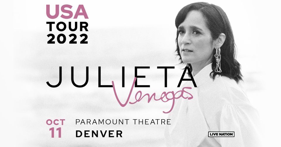 Julieta Venegas en concierto! - Vernos de nuevo Tour - Denver Colorado.