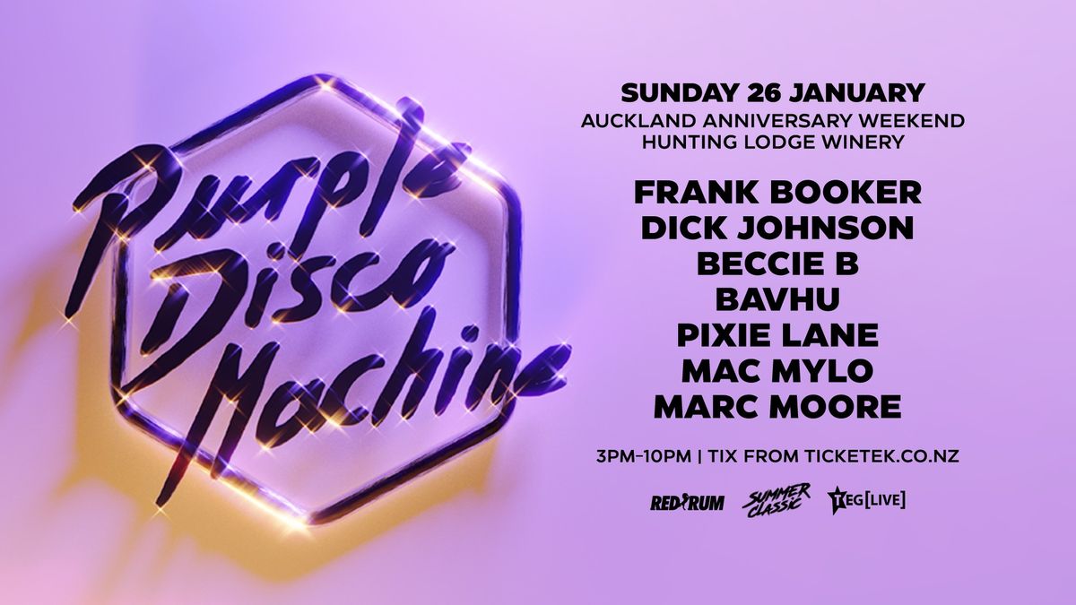 Purple Disco Machine | Auckland 