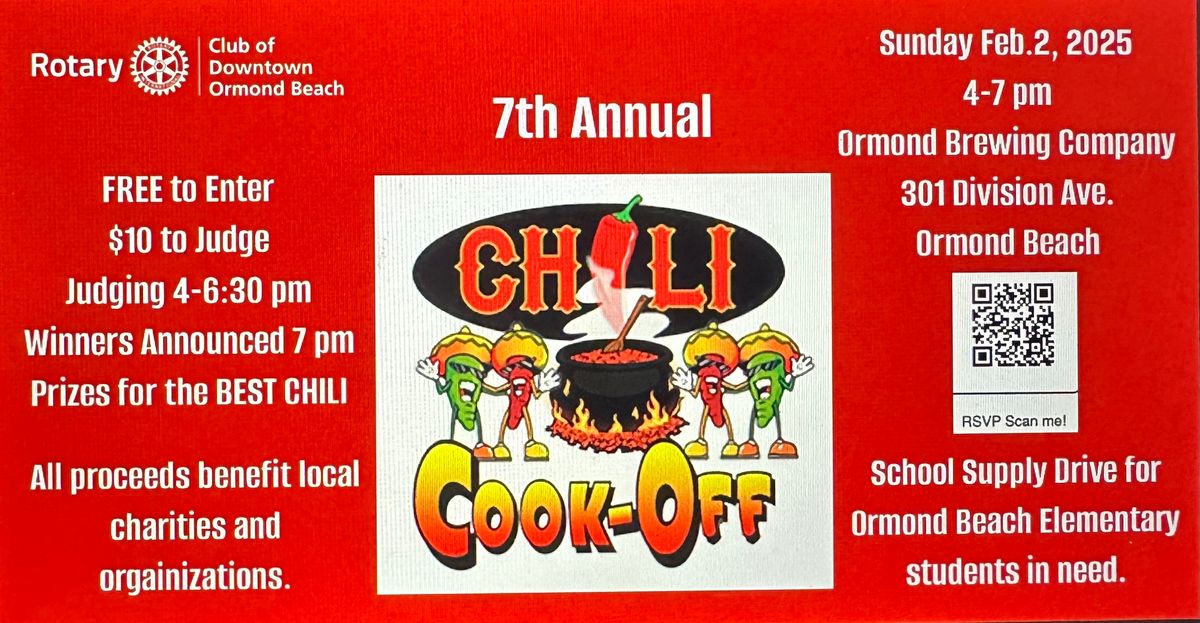 7th Annual Chili Cook-Off