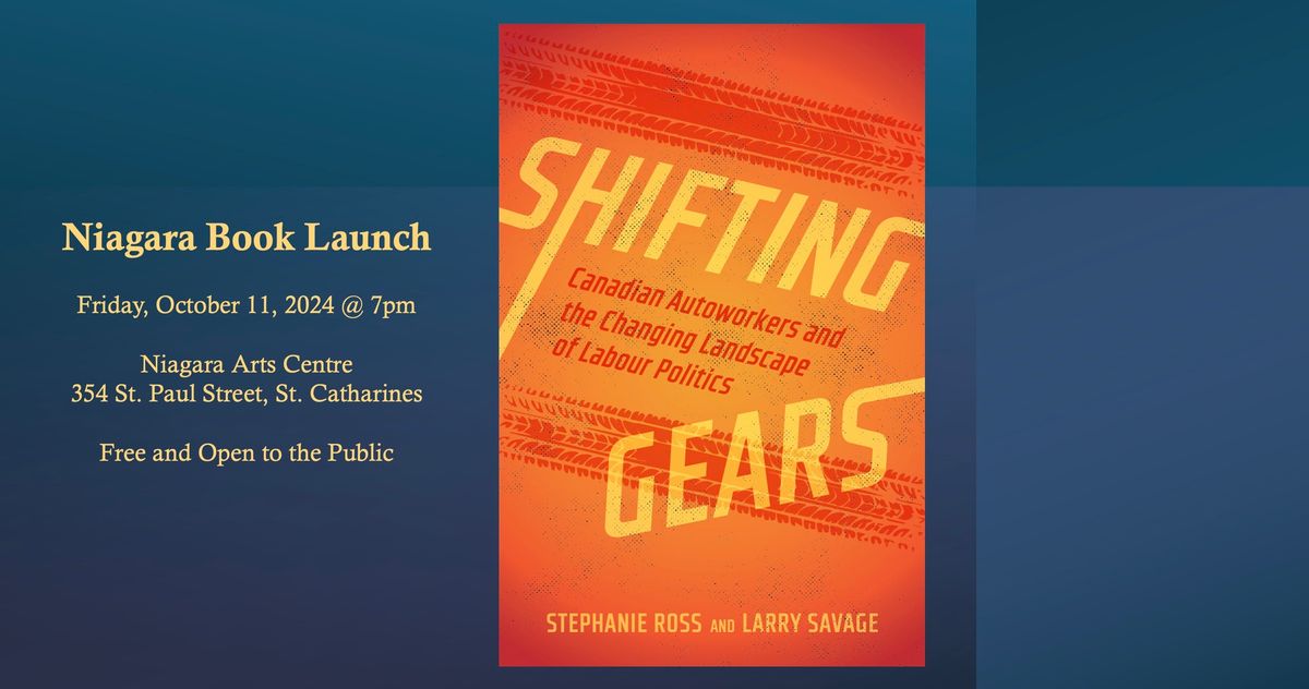 Niagara Book Launch for Shifting Gears by Stephanie Ross & Larry Savage