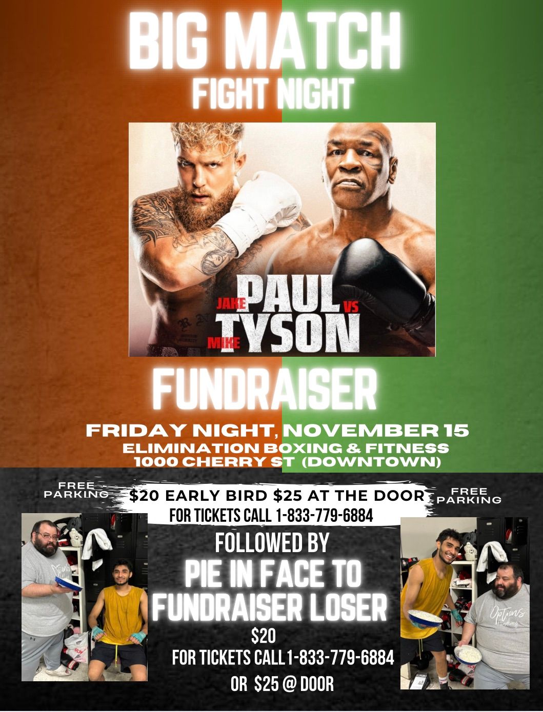 Big Match Paul vs Tyson