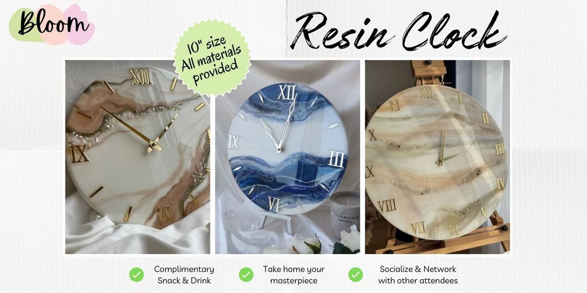 Resin Clock Making