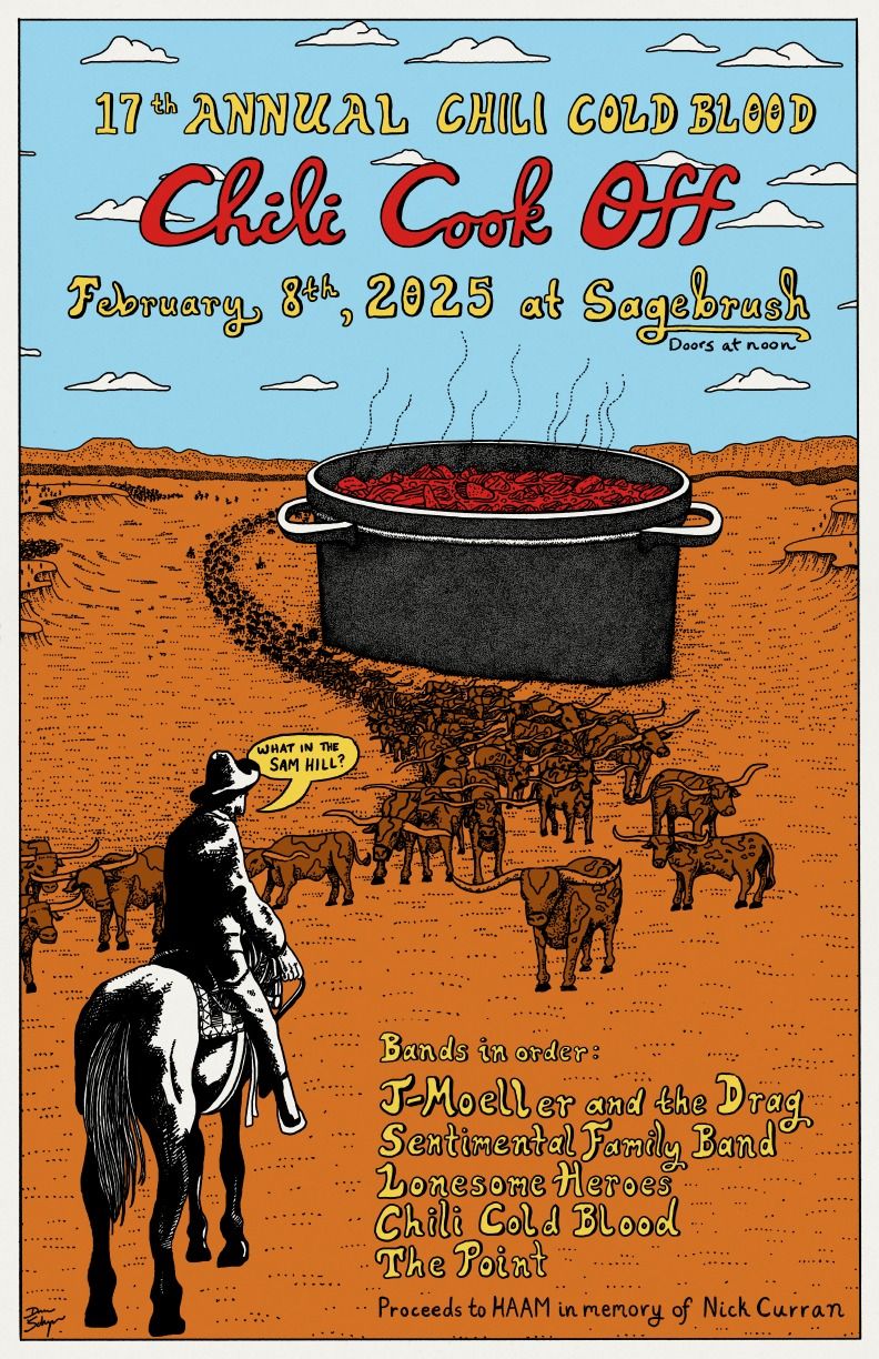 17th Annual Chili Cold Blood Chili Cook-Off benefiting Health Alliance for Austin Musicians