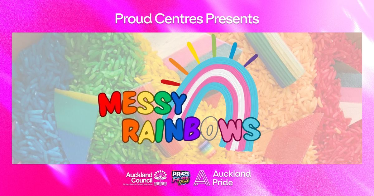 Messy Rainbows Sensory Playtime 