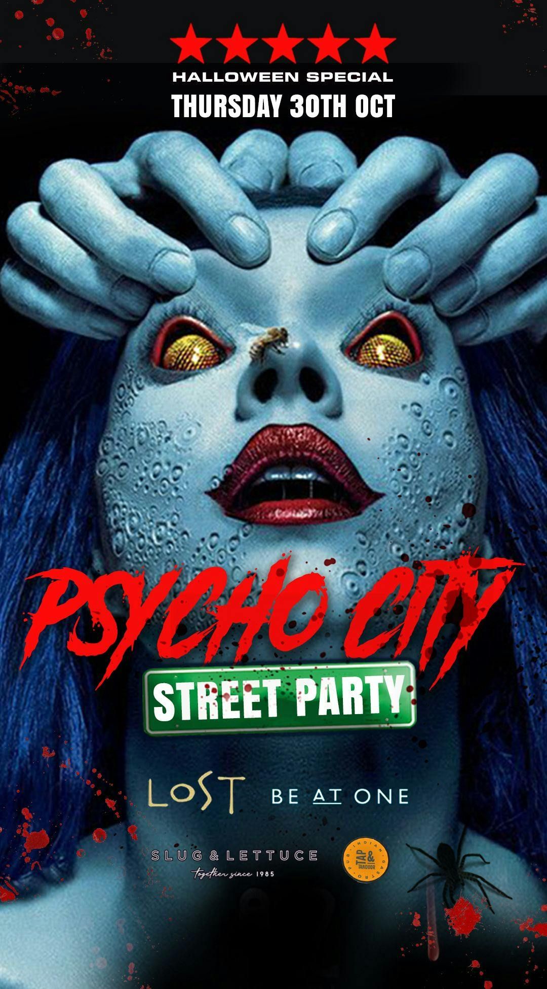 F*ck me It's freshers Psycho City! \ud83c\udf83\ud83d\udc80 