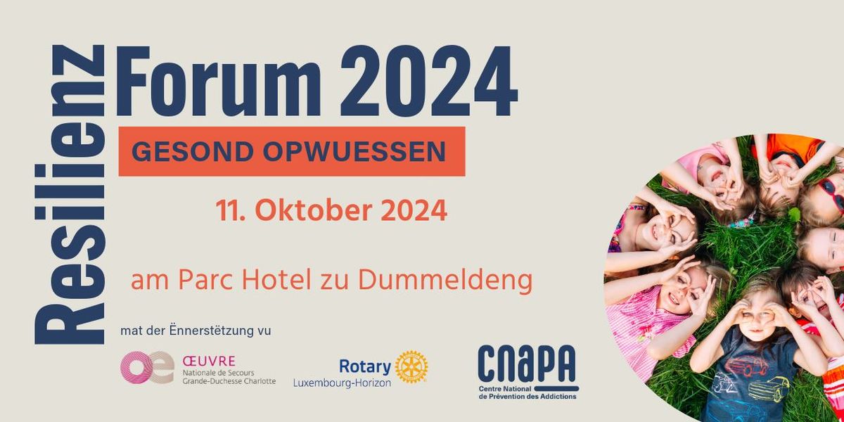 Resilienz - Forum 2024 Gesond opwuessen