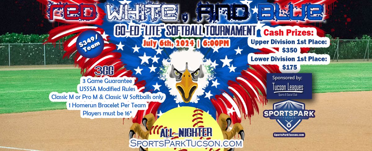 Jul 6th Softball Tournament Co-ed Lite 10v10