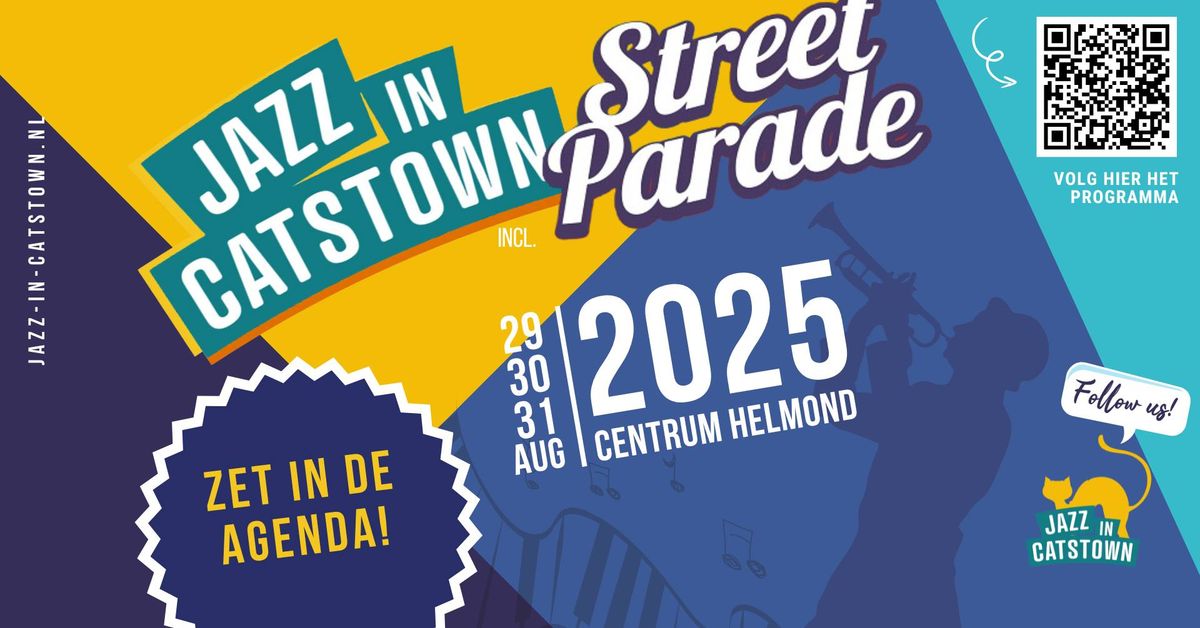 Jazz in Catstown 2025 | Streetparade en Live muziek