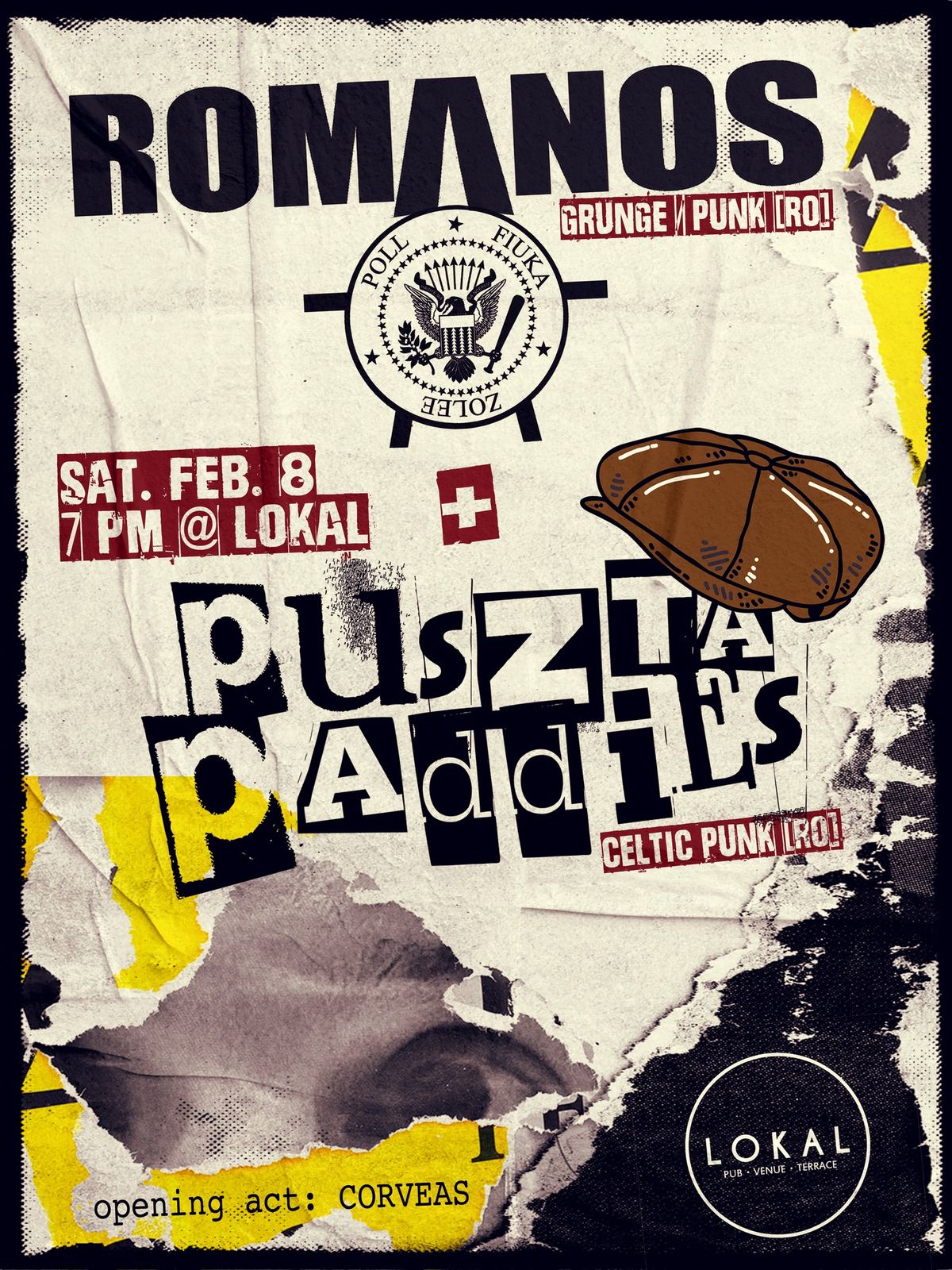 Romanos + Puszta Paddies - In Concert @ Lokal