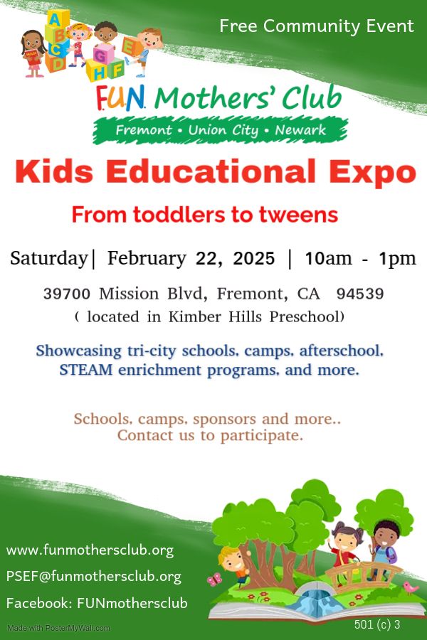 21st Annual Kids Educational Expo: from Toddlers to Tweens