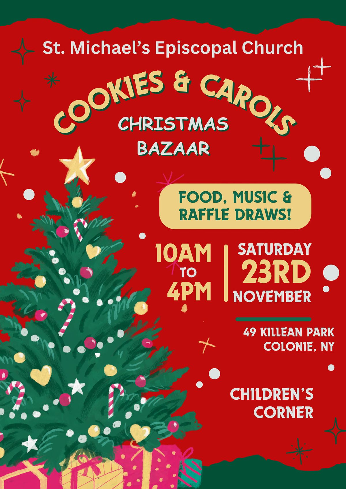 Cookies & Carols Christmas Bazaar 