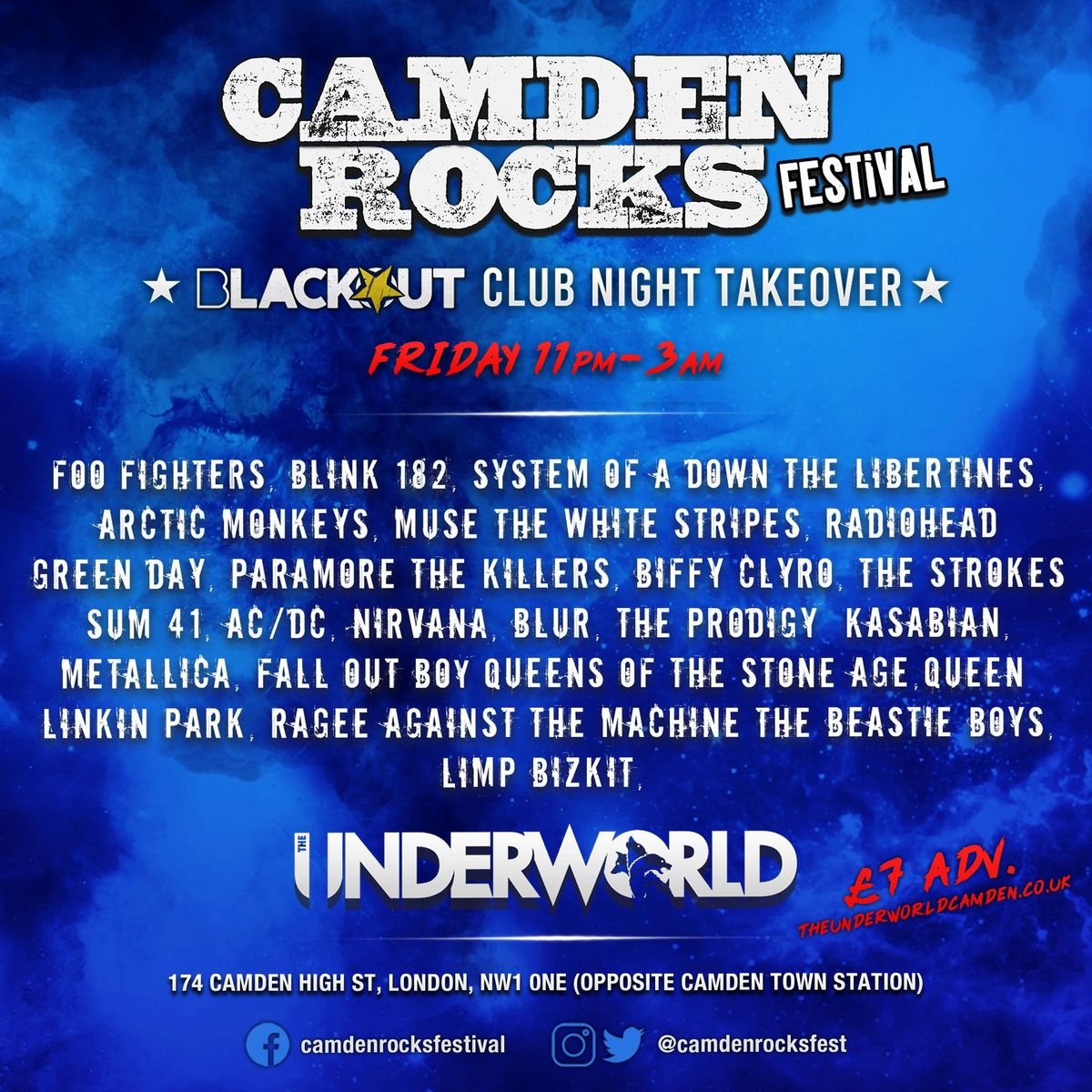 Blackout Club - Camden Rocks Takeover