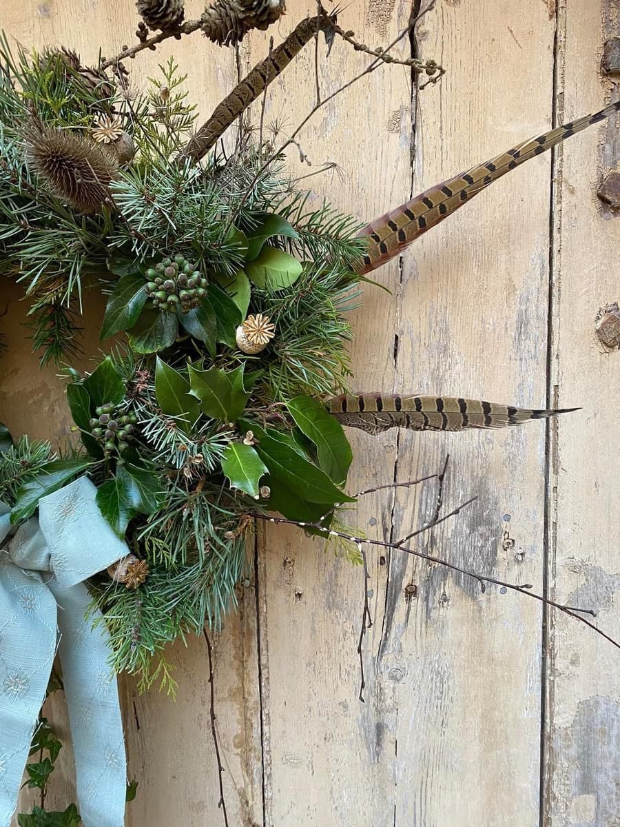 DIY wreath making 