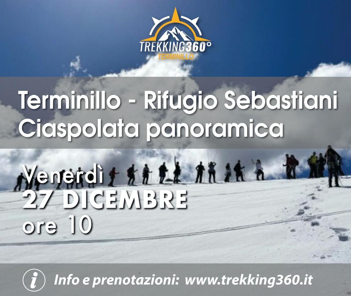 Ciaspolata panoramica al Rifugio Sebastiani, Terminillo