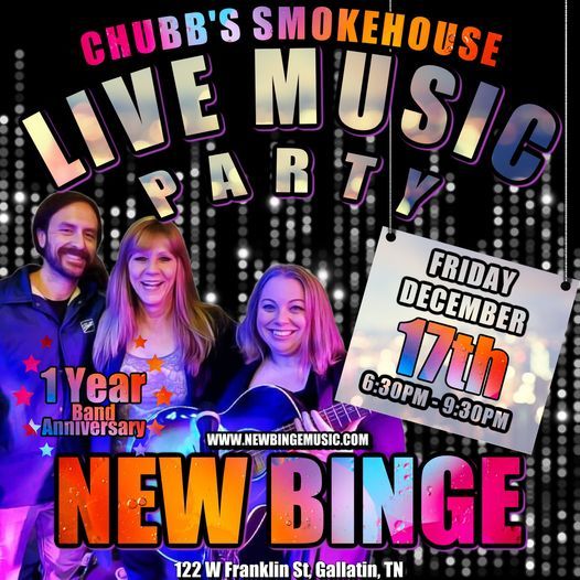 New Binge Dance Party at Chubbs
