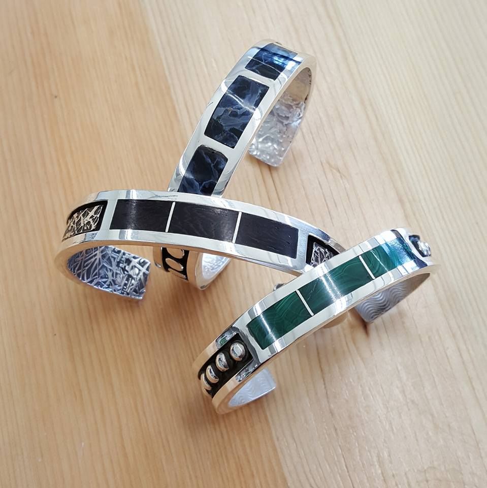 Inlay Cuff Bracelet with Chuck Bruce