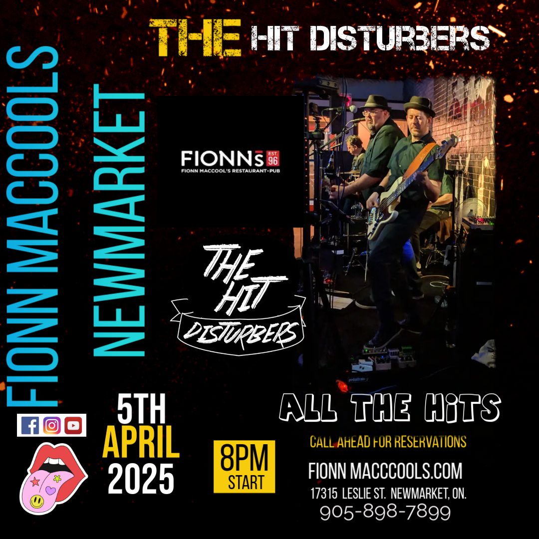 The Hit Disturbers at Fionn MacCool's Newmarket